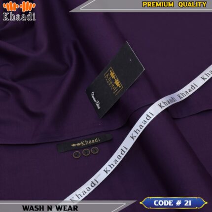 Khaadi Men Unstitched Wash n Wear 21